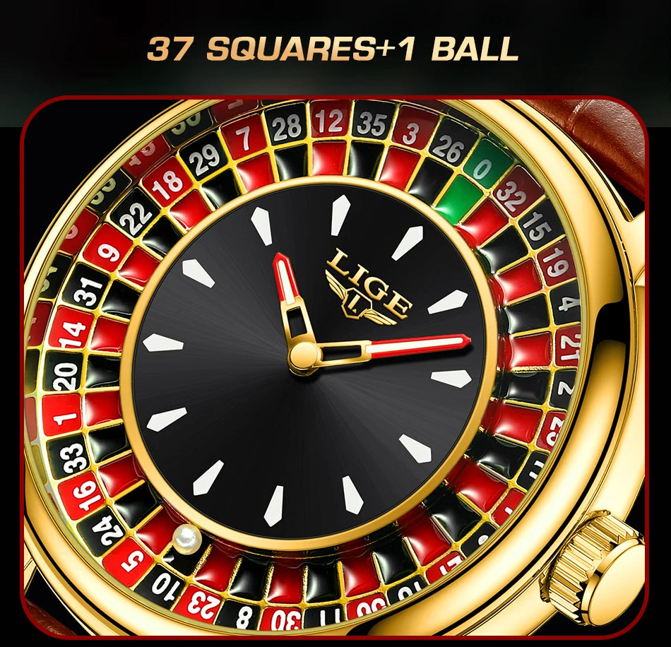 Montre Créatives Cadran Roulette