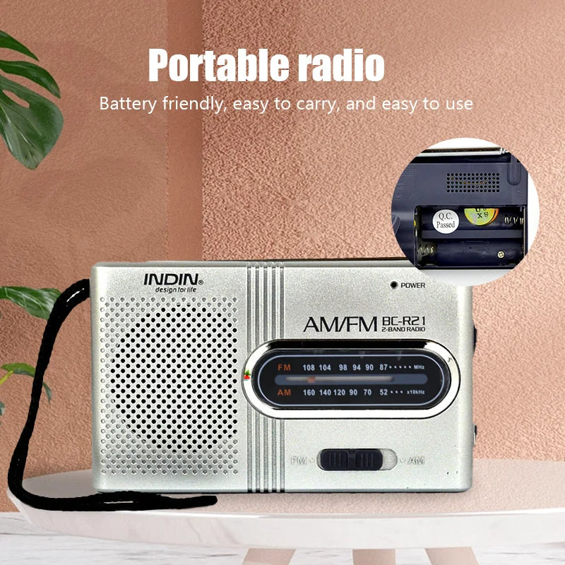 Radio AM FM Portable léger