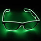 Lunettes de soleil lumineuses