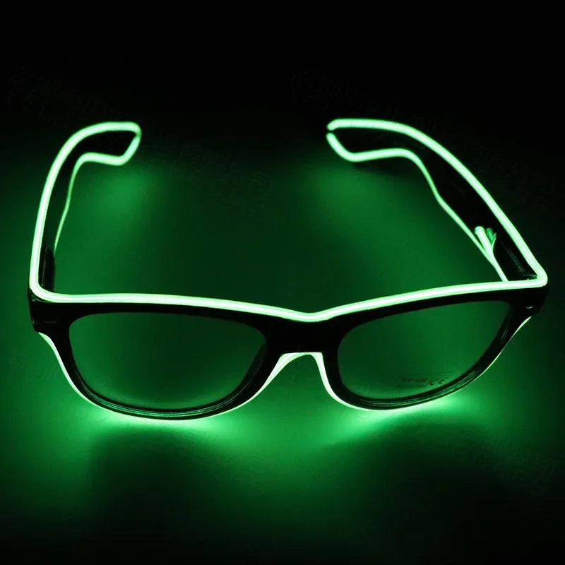 Lunettes de soleil lumineuses