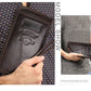 Portefeuille longue en cuir de luxe pour homme
