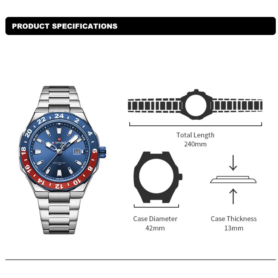 Montre de luxe pour hommes
