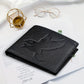 Portefeuille court en cuir PU souple pour homme