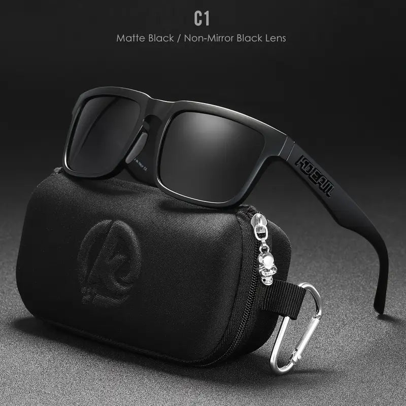 Lunettes de soleil carré pour hommes