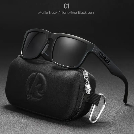 Lunettes de soleil carré pour hommes