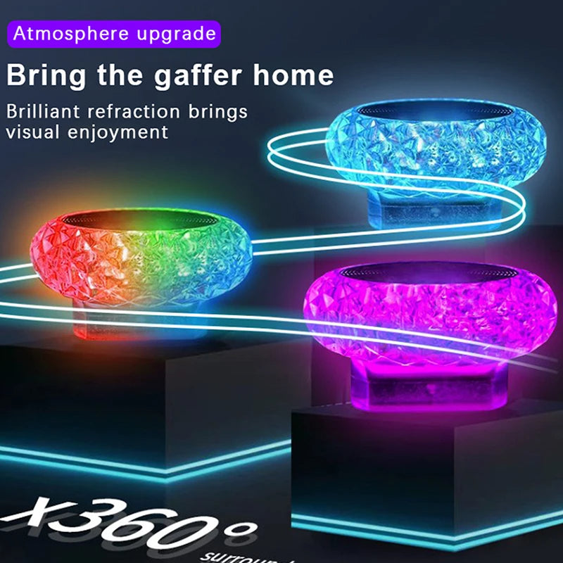 Mini lumière ambiante LED USB Portable pour voiture