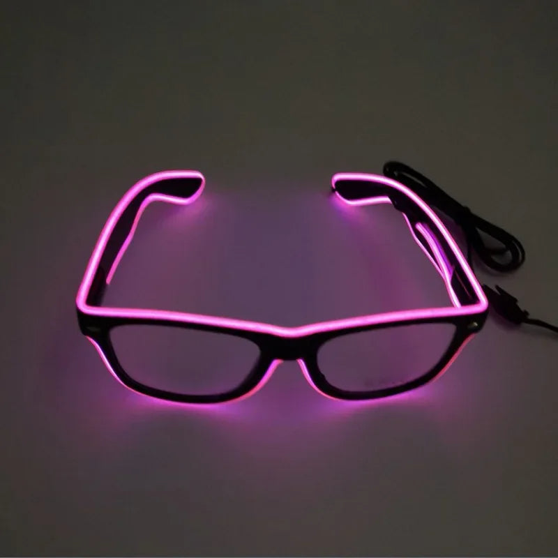 Lunettes de soleil lumineuses