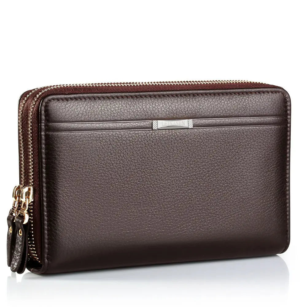 Sac à main d'affaires en cuir PU pour hommes