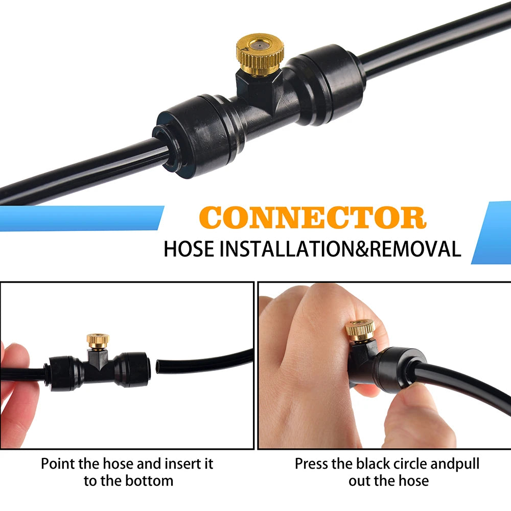 Buses de pulvérisateurs d'irrigation de jardin incités, 10 pièces