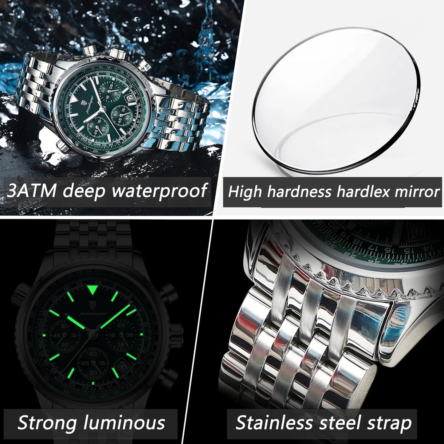 Montre Chronographe de Luxe pour Homme