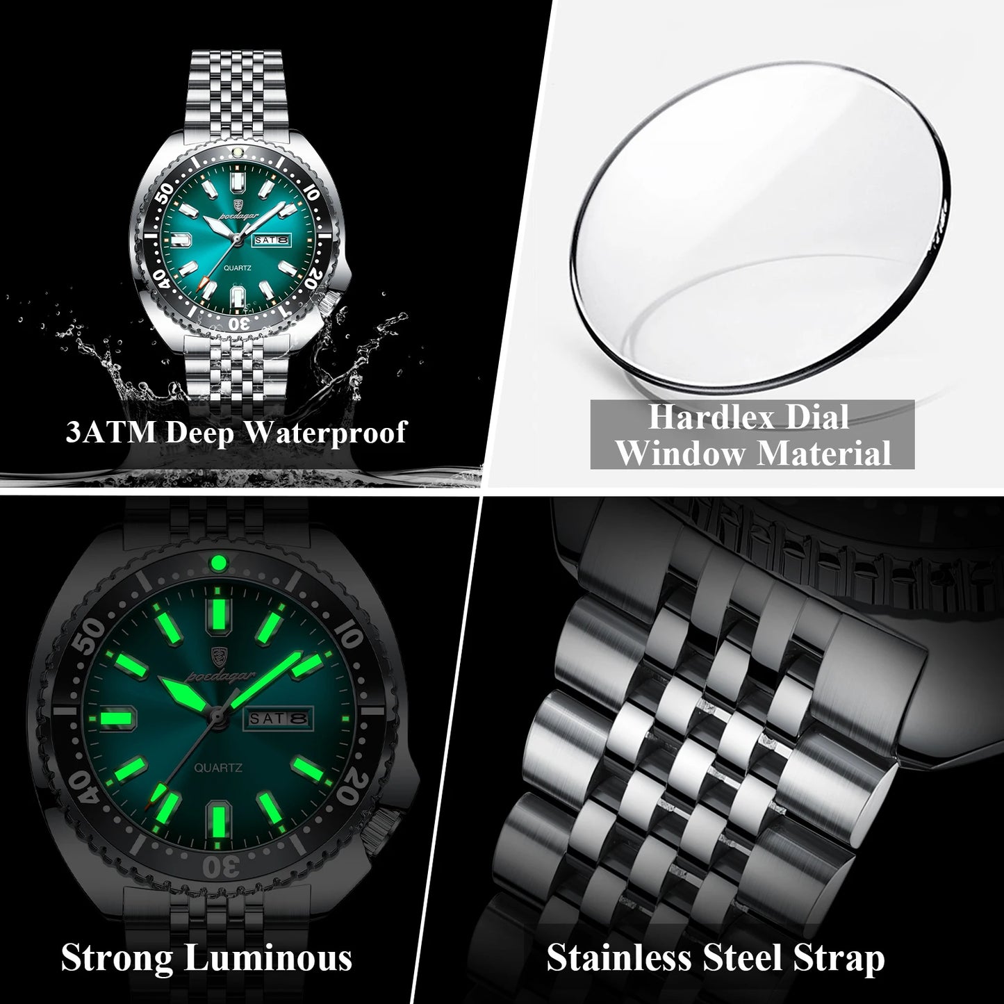 Montre pour homme d'affaires