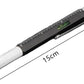 Stylo à bille multifonction 7 en 1 avec outil portatif moderne