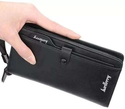 Portefeuille longue supérieure pour hommes