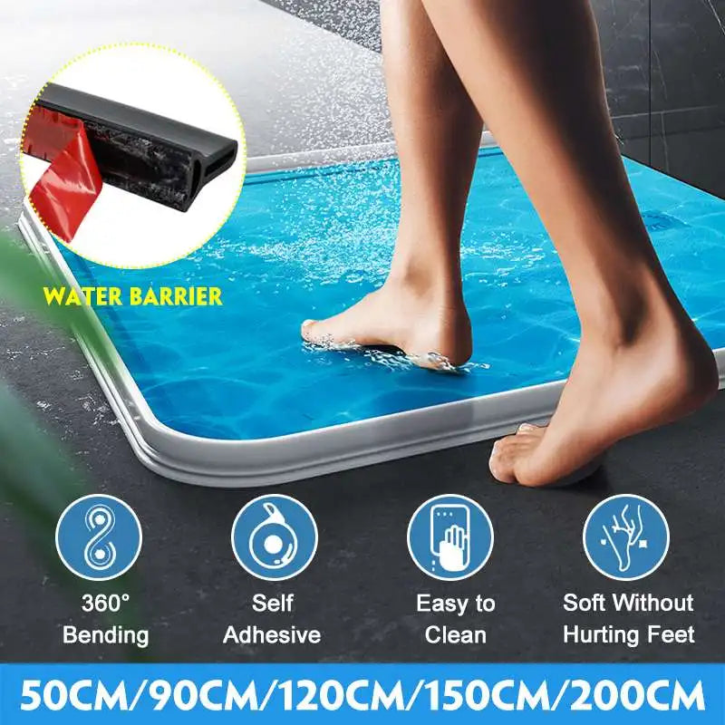 Butée d'eau pour salle de bain Bande imperméable