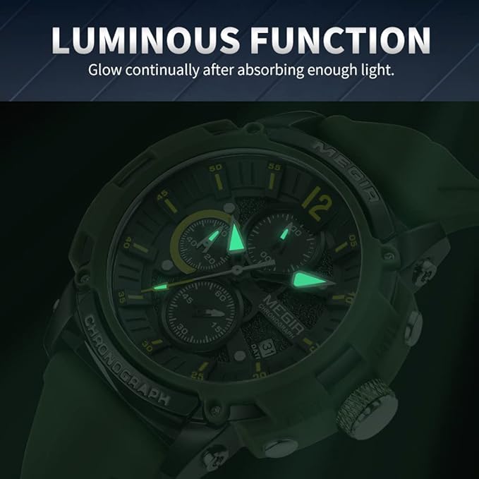 Montre à Quartz analogique pour hommes