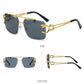 Lunettes de Soleil Luxieuse Mode Léopard