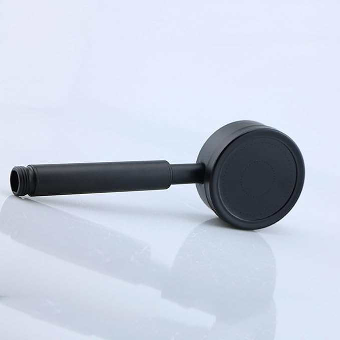 Pommeau de douche noir haute pression