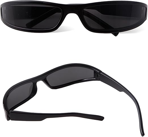 Lunettes de soleil futuristes pour hommes