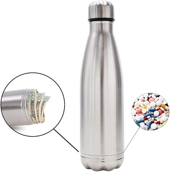 Coffre-Fort Secret en Bouteille d'Eau