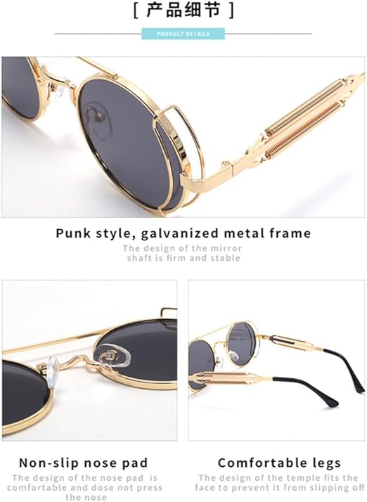 Lunettes de soleil rétro pour hommes