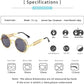 Lunettes de soleil rétro pour hommes