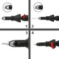 Adaptateur de pistolet à riveter électrique pour perceuse