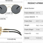 Lunettes de soleil Vintage pour hommes