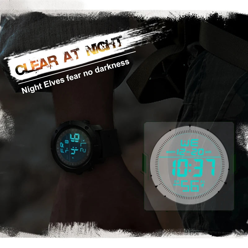 Montre chronomètre étanche pour hommes
