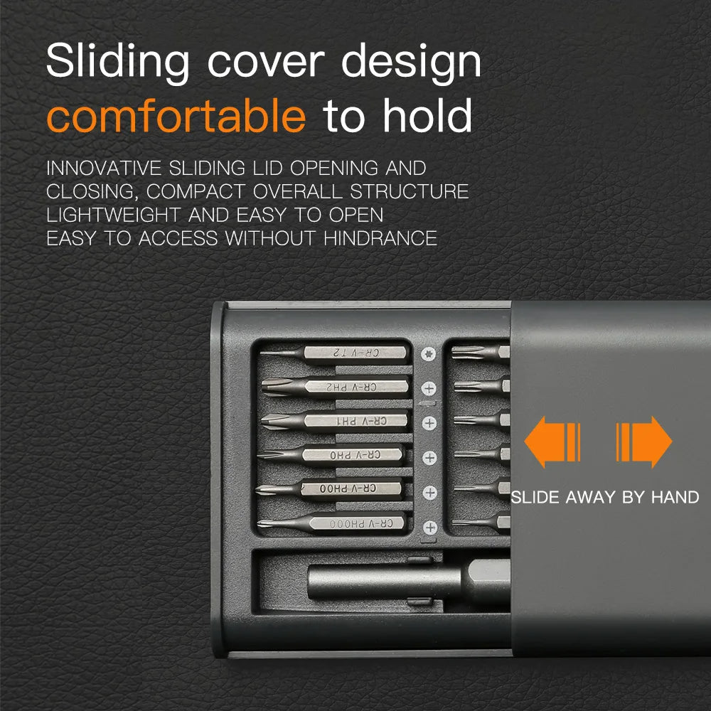 Jeu de tournevis 24 en 1