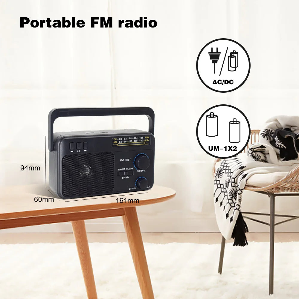 Radio AM FM Grand Bouton