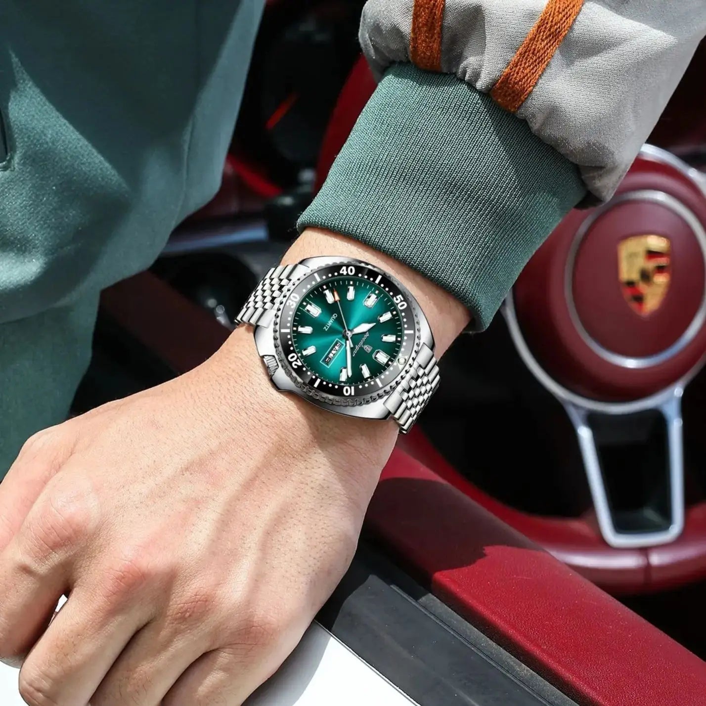 Montre pour homme d'affaires