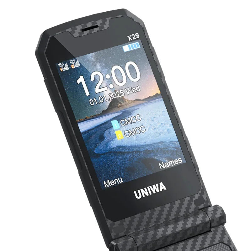 Téléphone portable Flip grand bouton
