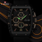 Montre en forme de tonneau pour homme