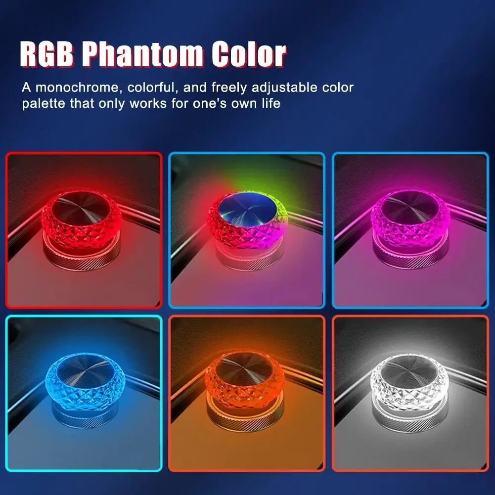 Mini lumière ambiante LED USB Portable pour voiture