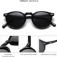Lunettes de soleil rondes rétro pour hommes