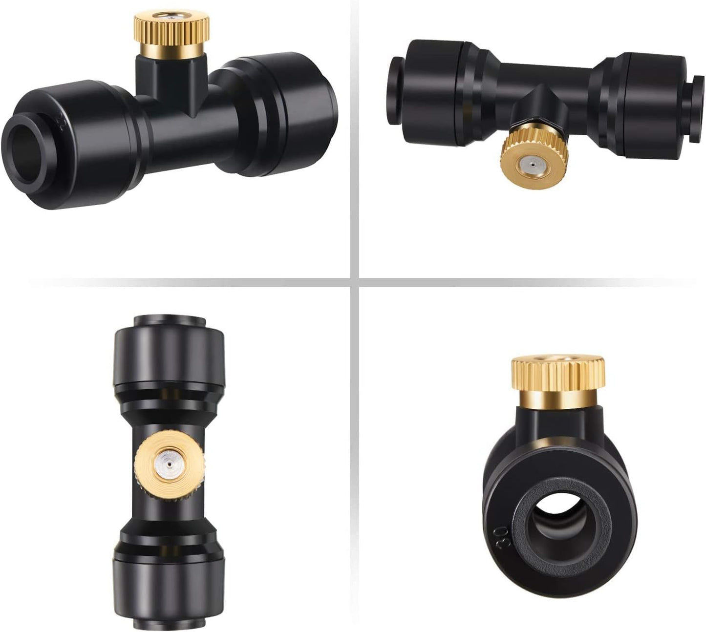 Buses de pulvérisateurs d'irrigation de jardin incités, 10 pièces