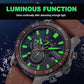 Montre de dehors Orange pour Homme