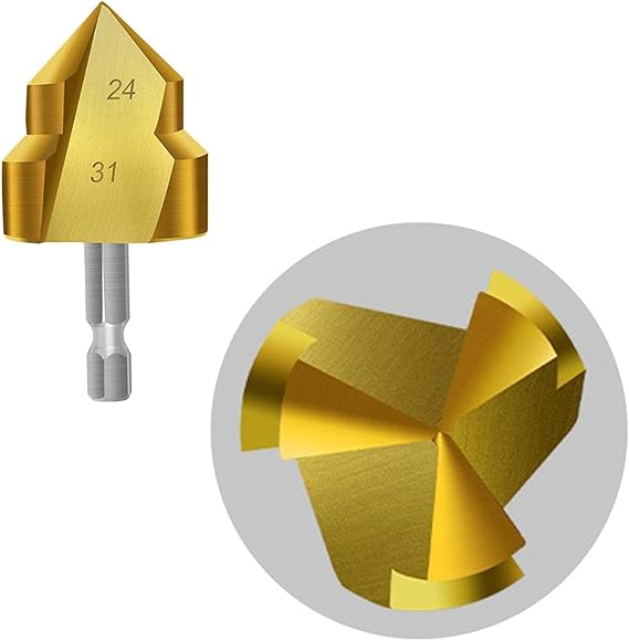 Foret Hexagonal PPR pour Tuyaux 20-32mm 3 pièces