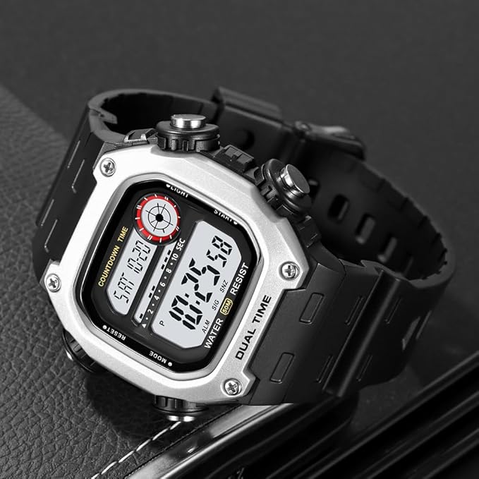 Montre Électronique Multifonction pour Homme