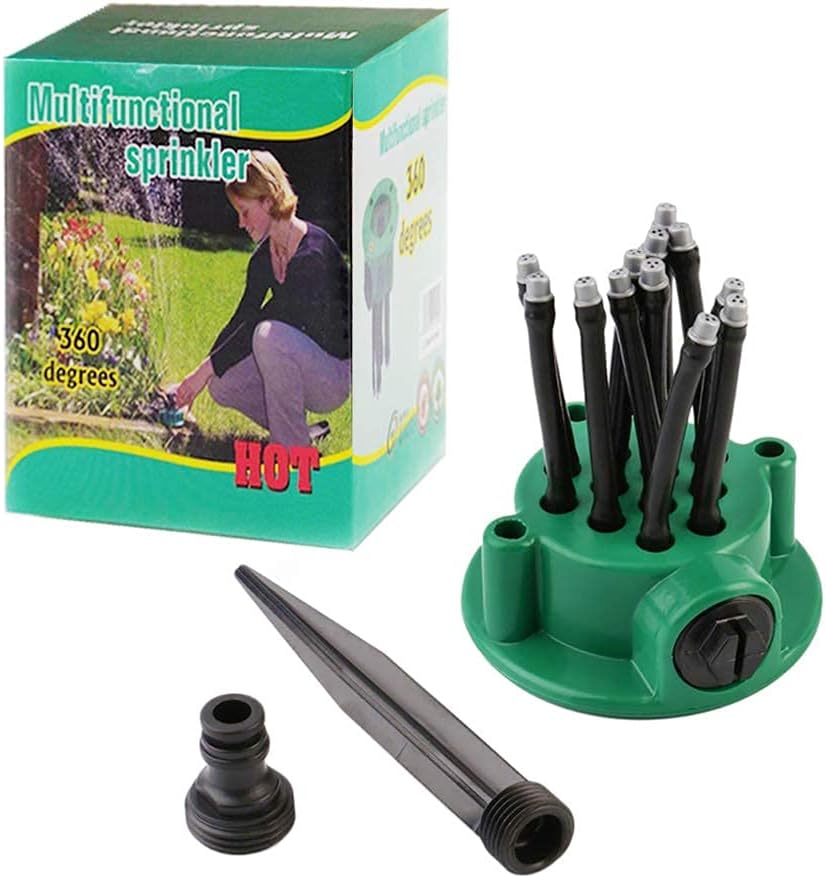 Buse rotative pour pelouse à 360