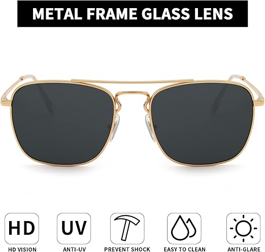 Lunettes de soleil classiques pour hommes