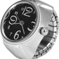Montre à bague décorative réglable