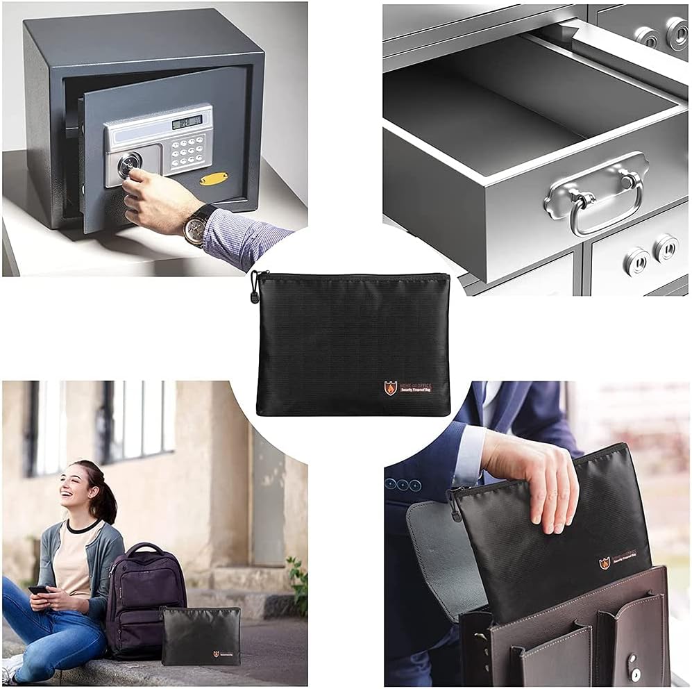 Enveloppe de Sécurité Portable Étanche et Résistante M