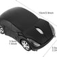 Souris sans fil ergonomique en forme de voiture