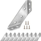 Connecteur d'angle de meubles universel 10 pcs