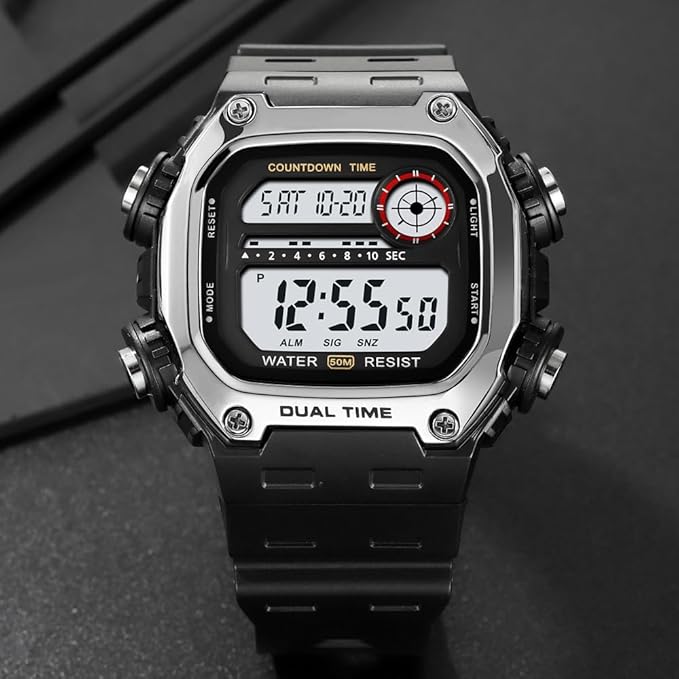 Montre Électronique Multifonction pour Homme