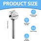 Pommeau de douche rond, 3 Modes, haute pression