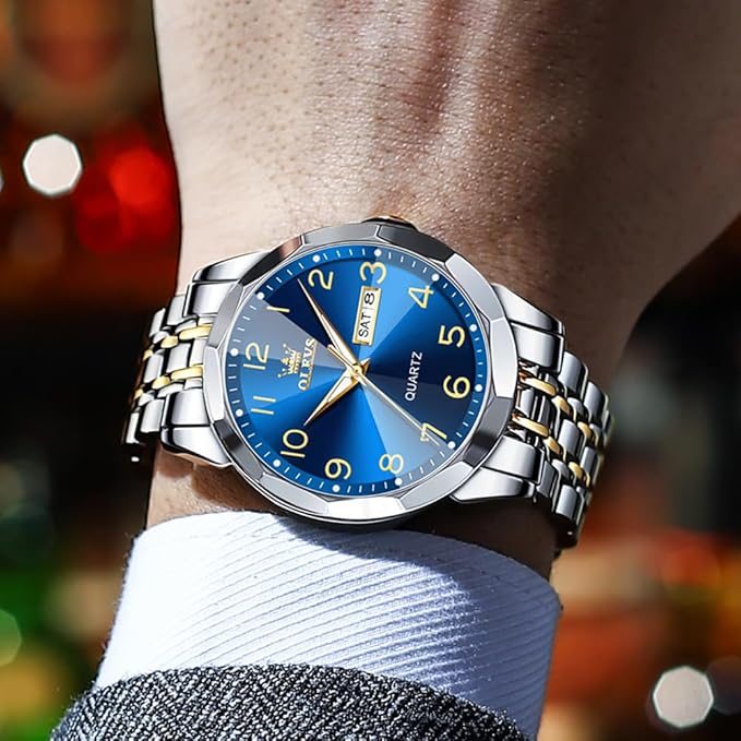 Montre étanche lumineux pour hommes