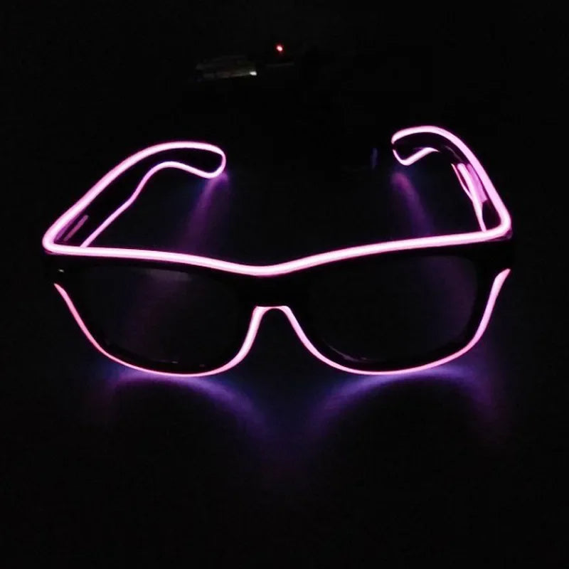 Lunettes de soleil lumineuses