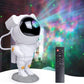 Robot de projection d'étoile d'astronaute